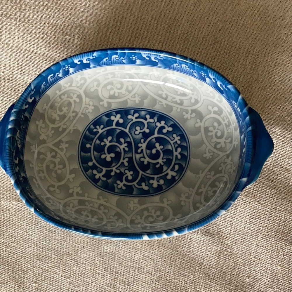 Vintage Seokchon Loki Sweet Porcelain small oblong casserole